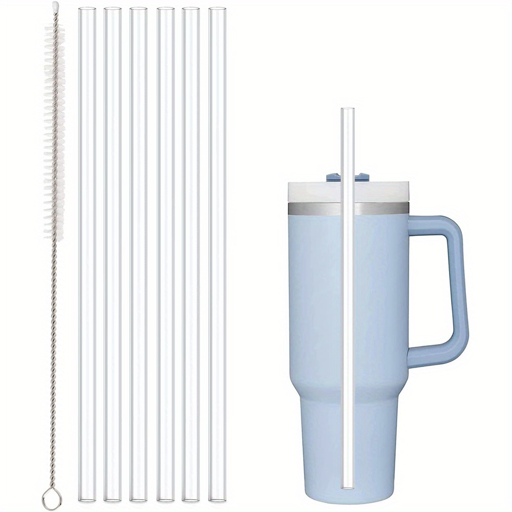 White Silicone 40 oz Reusable Straws- Wide Fit – The Sweet Starling Co