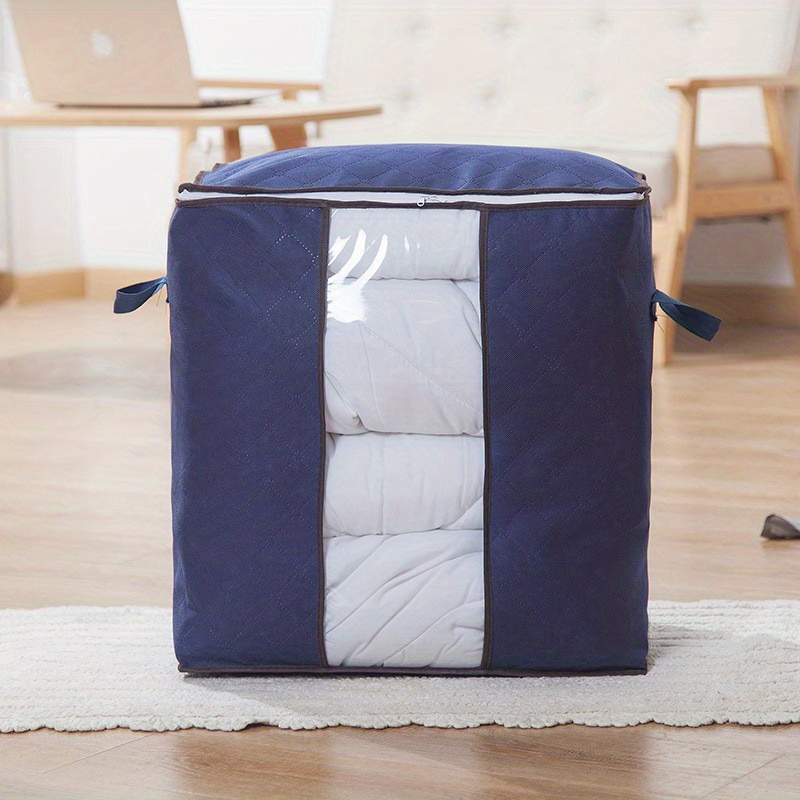 Clothes Storage Bag Large Capacity Non woven Fabric Storage - Temu