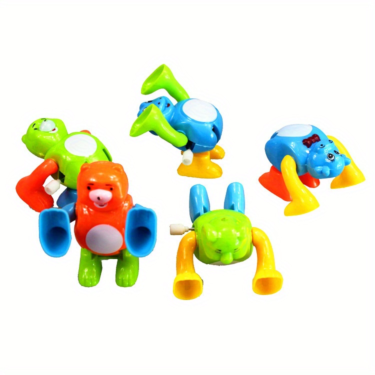 Wind Toys Kids Assorted Animals Bulk Flipping Walking - Temu