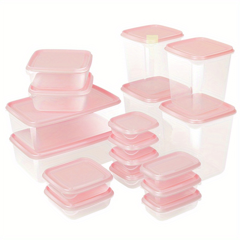 Food Storage Container With Lids Airtight, Reusable Plastic Meal