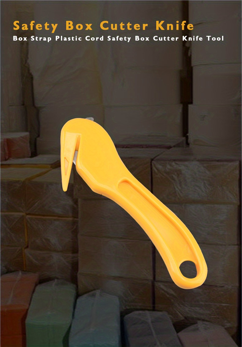 A Set Safety High Carbon Steel Unpacking Knife, Express Knife, Safety