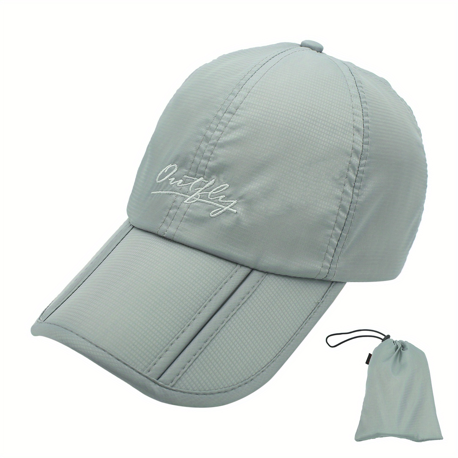 Foldable Quick Drying Baseball Cap with Storage Bag