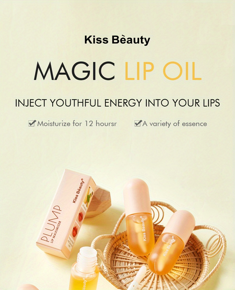 Capsule Lip Enhancer Big Mouth Lip Gloss Moisturizing And Enlarging Lip