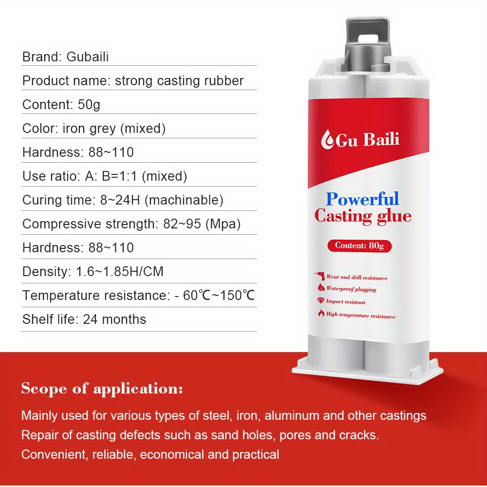 Casting Glue High Temperature Resistant Welding Glue Ab Glue Temu