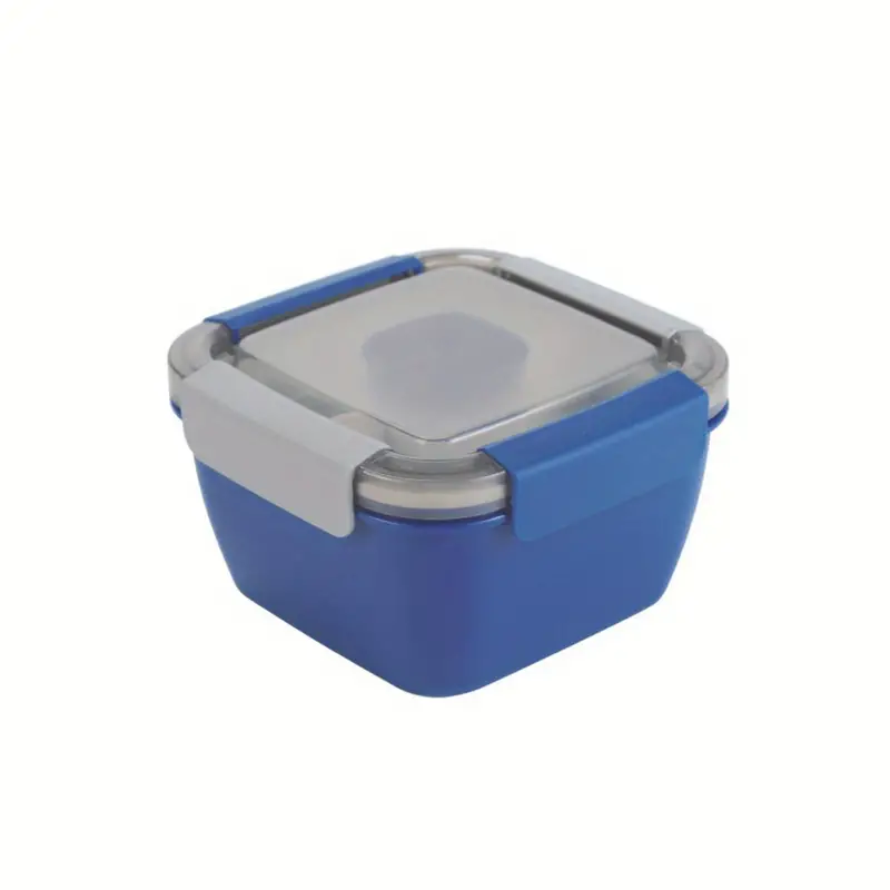 Stackable Lunch Container With Large Salad Bowl 4 - Temu