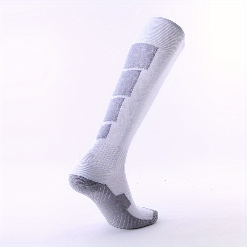 Compression Soccer Socks High Tube Block Socks