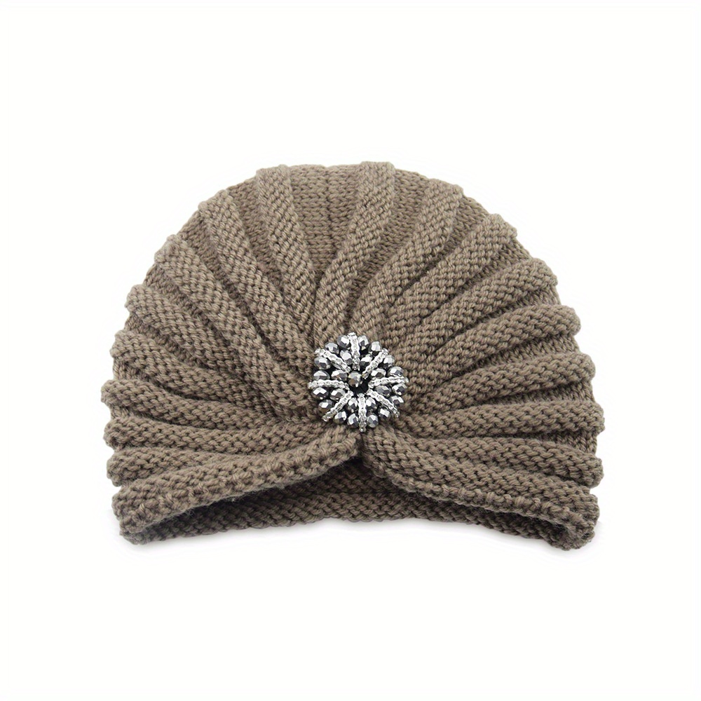 Gorro y bufanda Taian todo en uno para mujer, gorro de punto de otoño e  invierno, además de bufanda cálida de lana, gorro de lana negro para mujer  de invierno ShuxiuWang 8390613522344