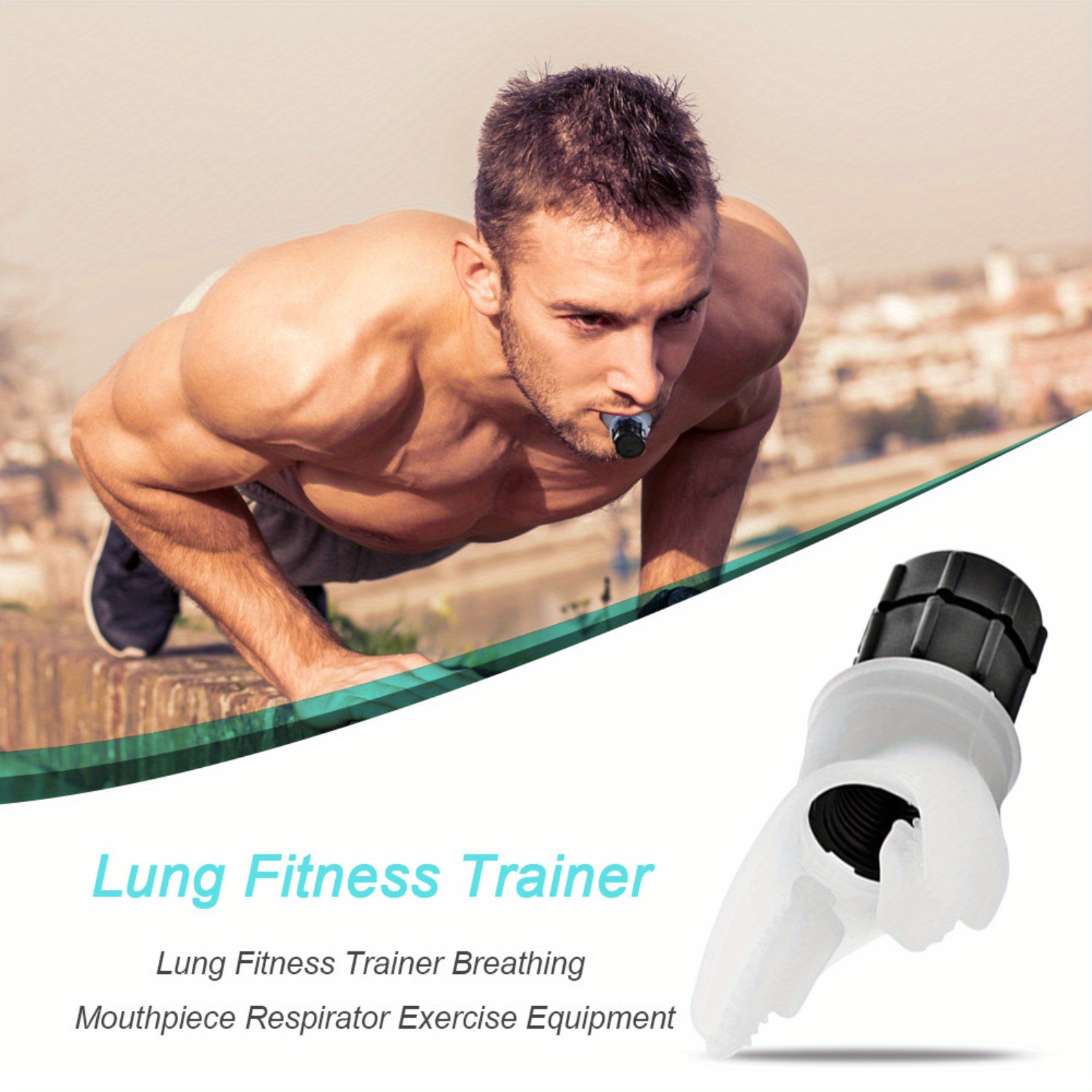 Respirateur respiratoire pulmonaire, équipement de Fitness, appareil d'exercice  respiratoire et respiratoire – les meilleurs produits dans la boutique en  ligne Joom Geek