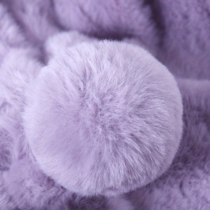  Thicken Plush Fabric Soft Faux Fur Fabric Fleece