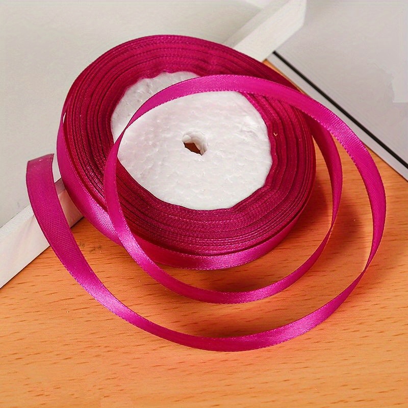 4mm Wave Silk Ribbon 5yards DIY Wavy Edge Satin Ribbon For Bows