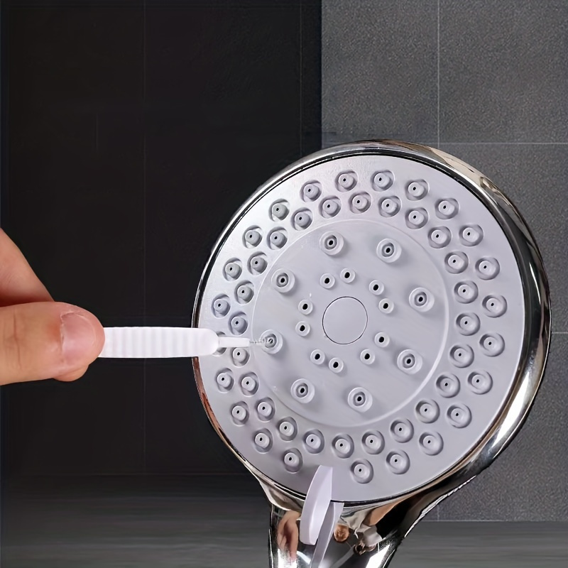 Bathroom Micro Nylon Brush Shower Head Anti-clogging Cleaning Brush Mobile  Phone Hole Pore Washing Tools Toilet Accessories - Temu