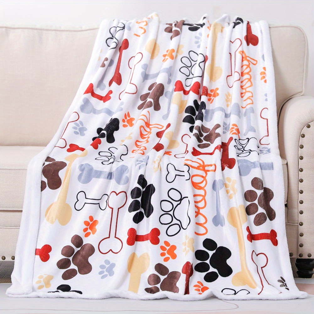 Dog best sale bone blanket