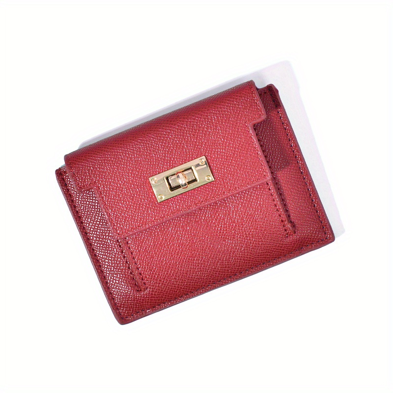  Wallet Simple Square Women's Wallet Short Buckle Small