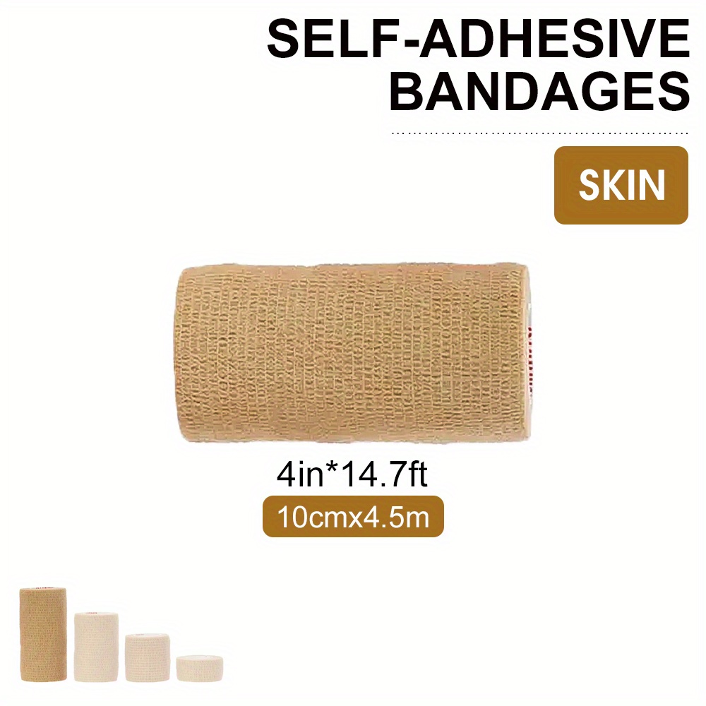 Kindmax Elastic Self Adhesive Bandage Multiple Size - Temu