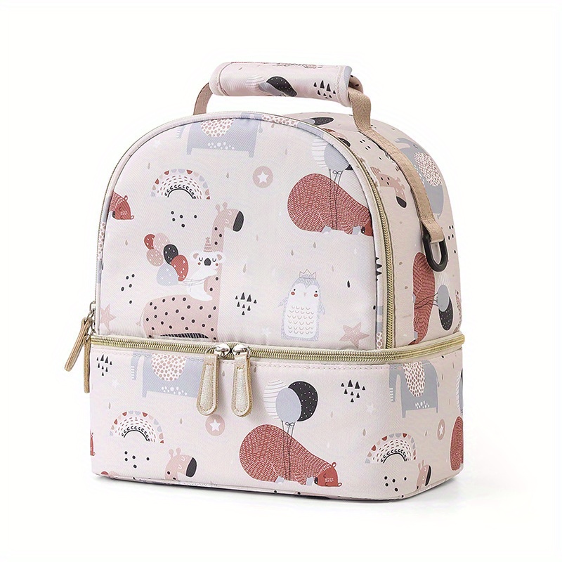 Baby Diaper Bag Mommy Bag Multifunctional Breast Milk Preservation Bag  Portable Food Storage Insulation Bag Backpack 