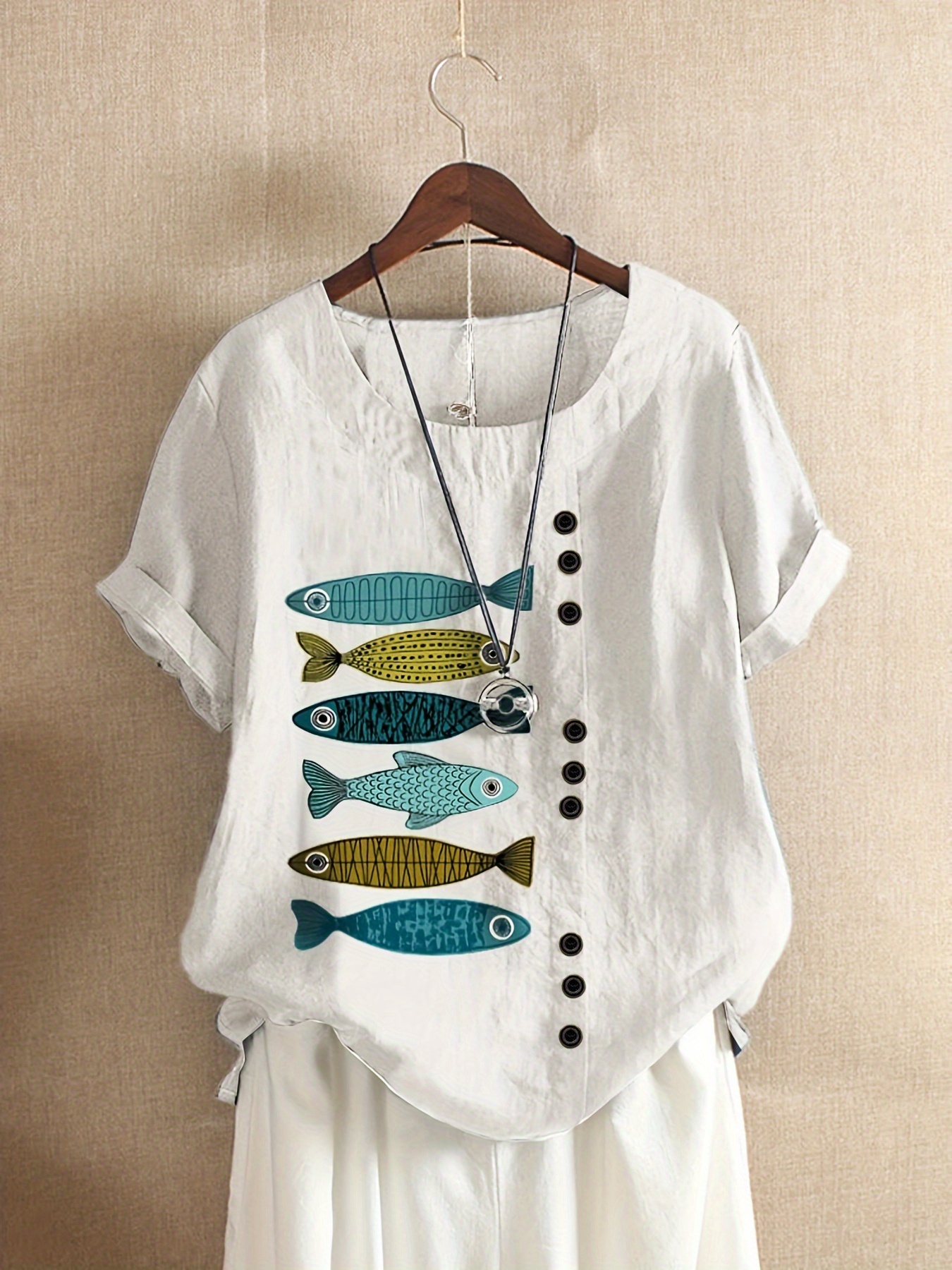 Fishing Women's Plus Size T-shirts