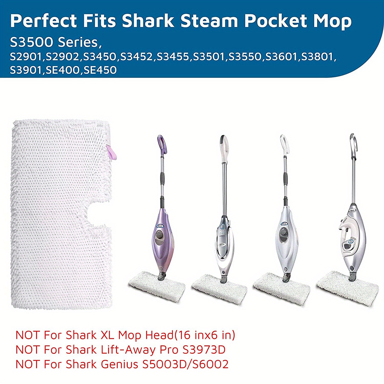 Shark S3601 Professional Steam Pocket Mop, Free Shipping