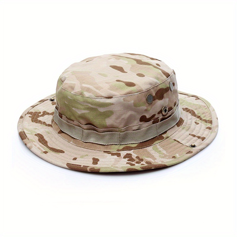 Wide Brim Hat Thickened Camouflage Boonie Hat Outdoor Hiking Camping Hunting  Fishing Hat Military Tactical Bucket Hat Foldable Soft Hat Sun Hat For Men  - Jewelry & Accessories - Temu Philippines