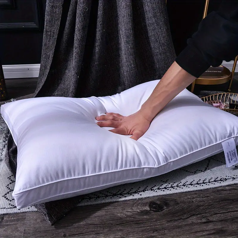 1pc Cuscino Bianco Puro per Hotel Disponibile in Due Stili: - Temu