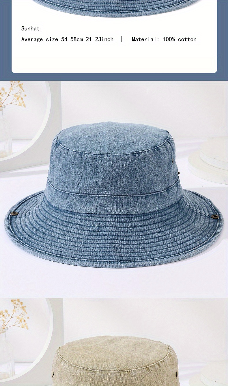 Packable Fishing Hunting Summer Travel Bucket Hat Safari Hat Boonie Hat For  Hiking Beach Unisex - Jewelry & Accessories - Temu