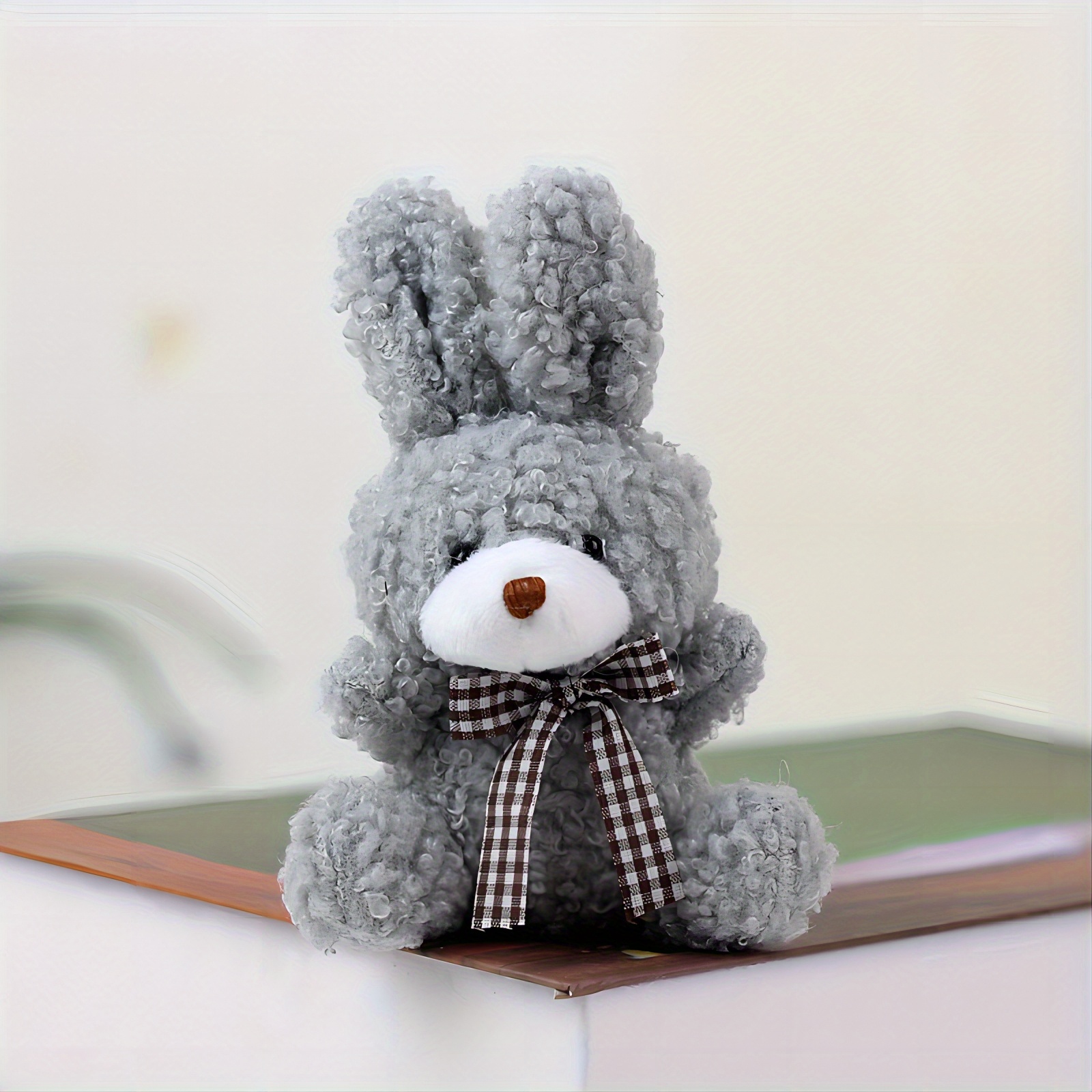 Keychain bunny plush toy rabbit doll - Shop NataliaDollsandToys Keychains -  Pinkoi