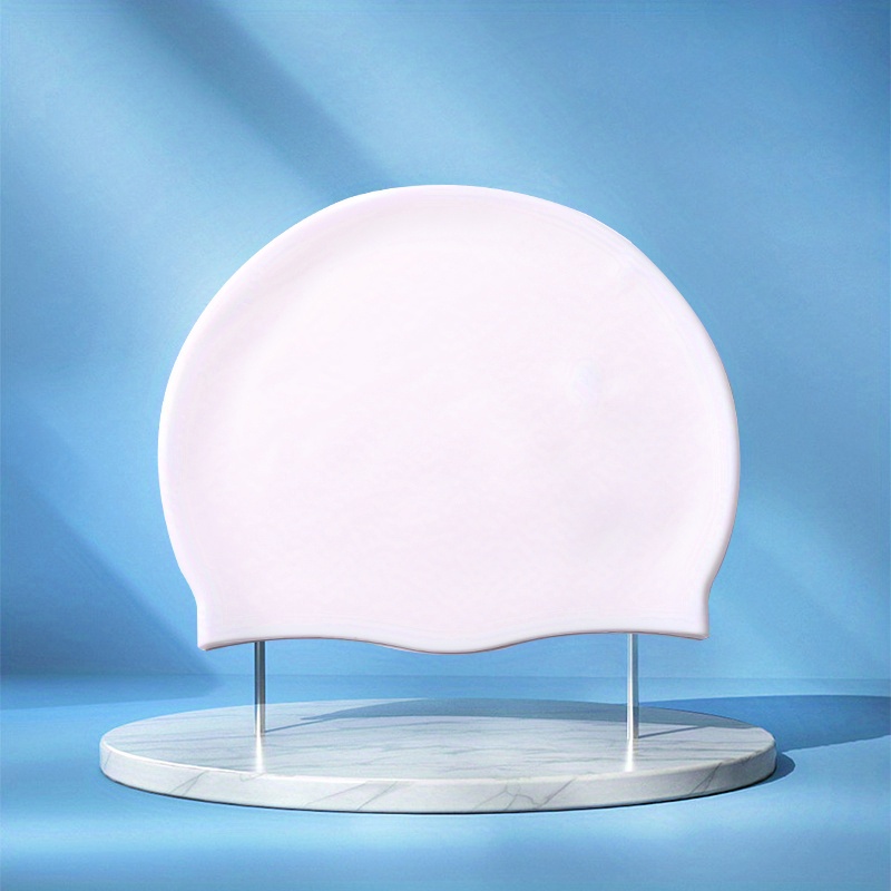 TEMU 1pc Comfortable Unisex Swim Cap - , , And - For Men And