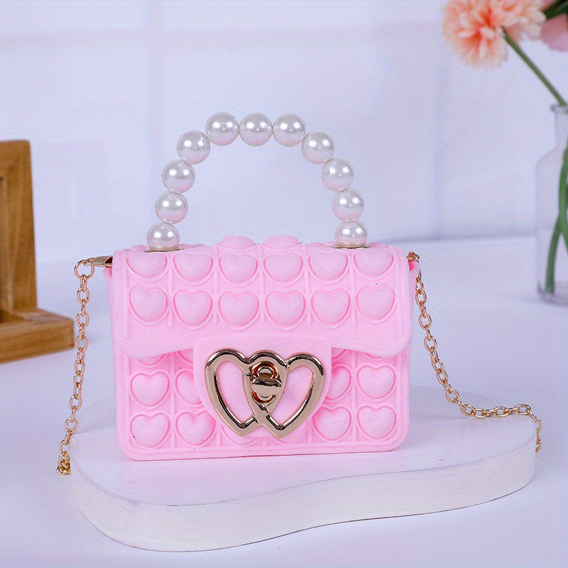 Pink Heart Bag (The CUTEST Strap)