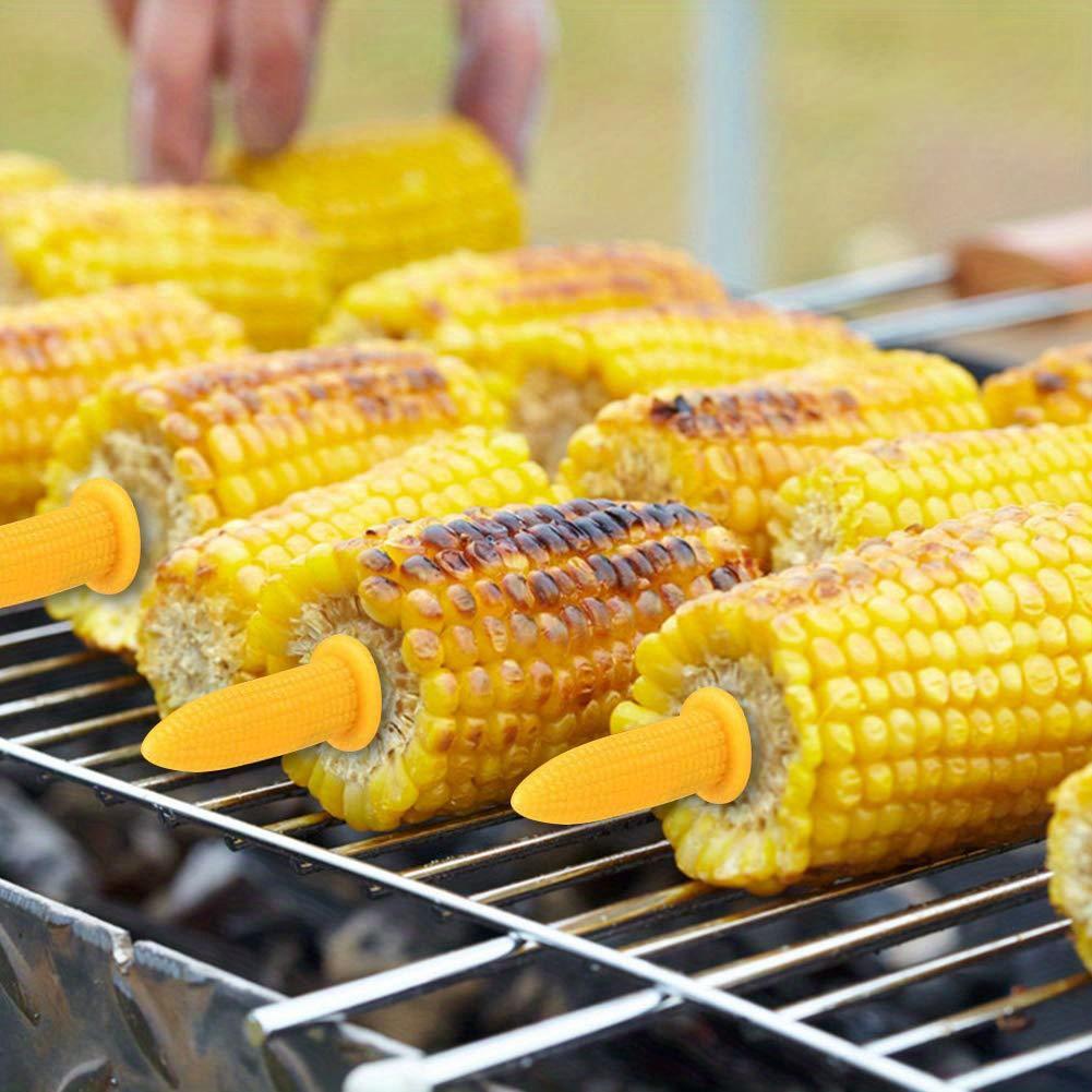 40 Pack Stainless Steel Corn Holders Corn On The Grill Corn Temu