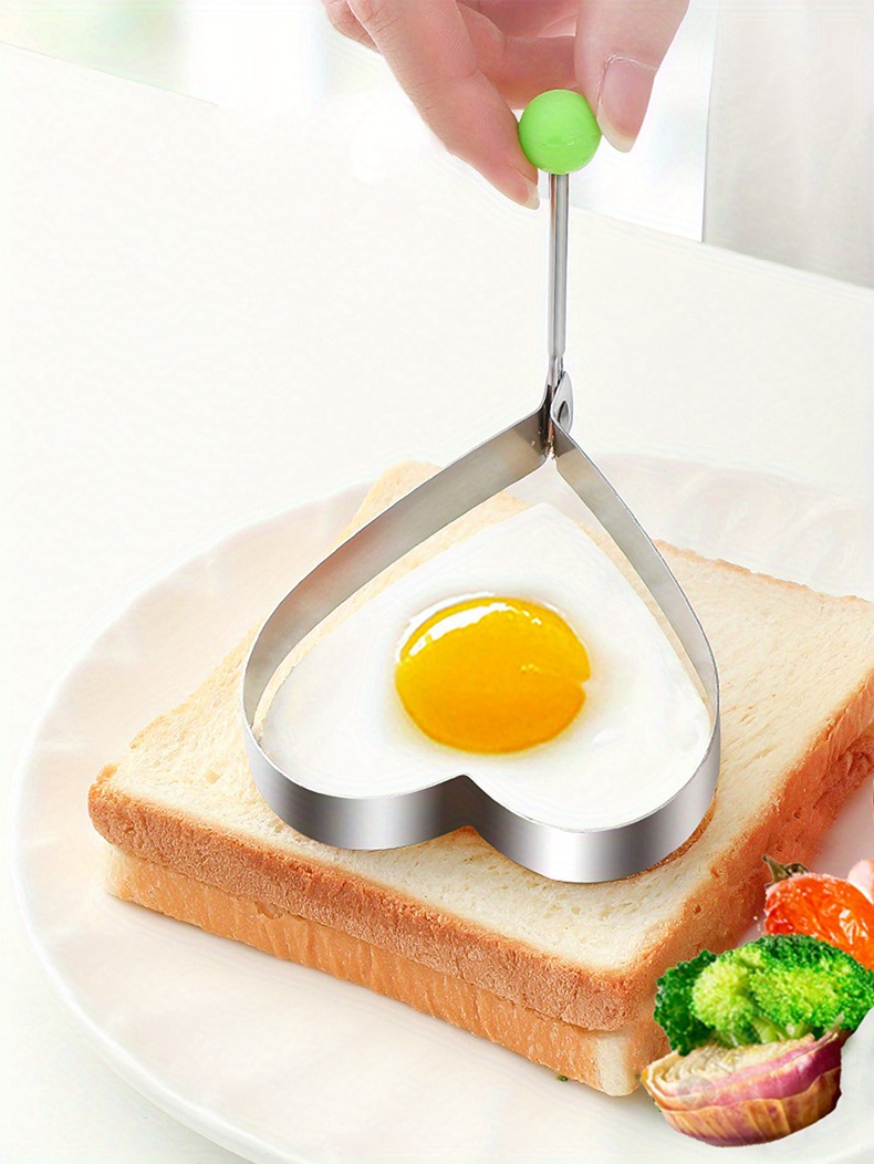 Stampo Per Frittata In Acciaio Inossidabile Frittata Modello Fai-da-te Love  Baking Rosehip Omelette Rice Ball Pancake Mold Tool - Industria E Commercio  - Temu Italy