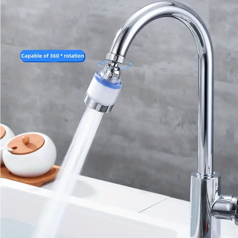 1pc faucet water purifier filter universal rotary faucet extender high pressure areator replaceable filter faucet attachment details 1