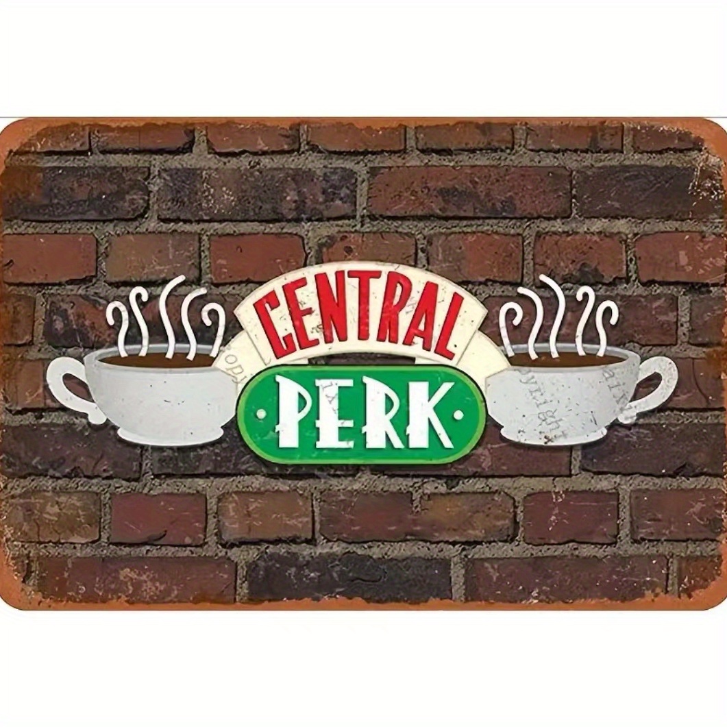 Friends Central Perk Coffee House Felpudo de bienvenida para la decoración  del hogar