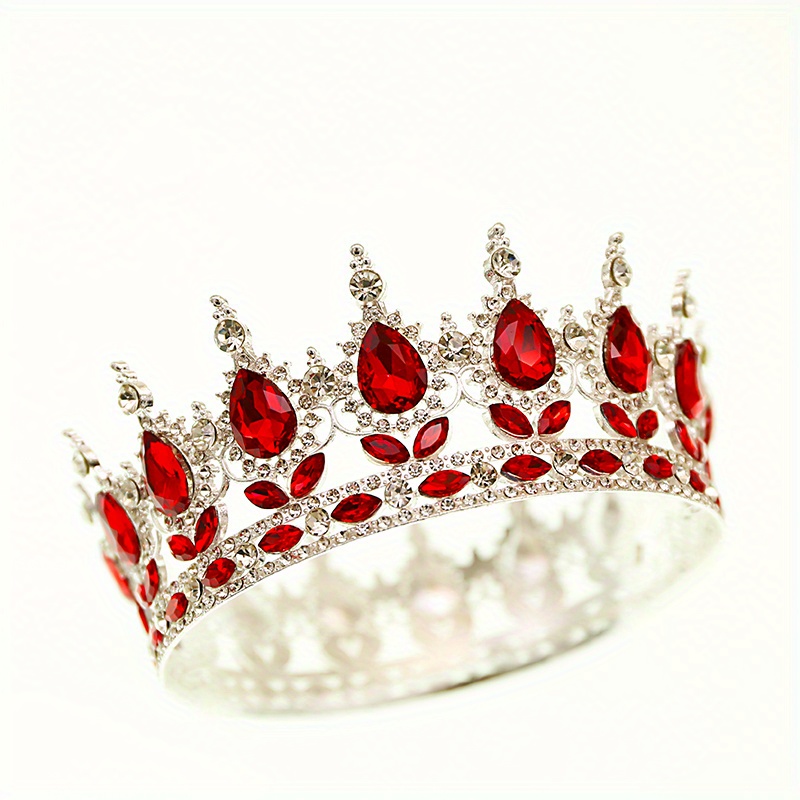 Birthday Crown With Colorful Fake Gems High-Res Stock Photo