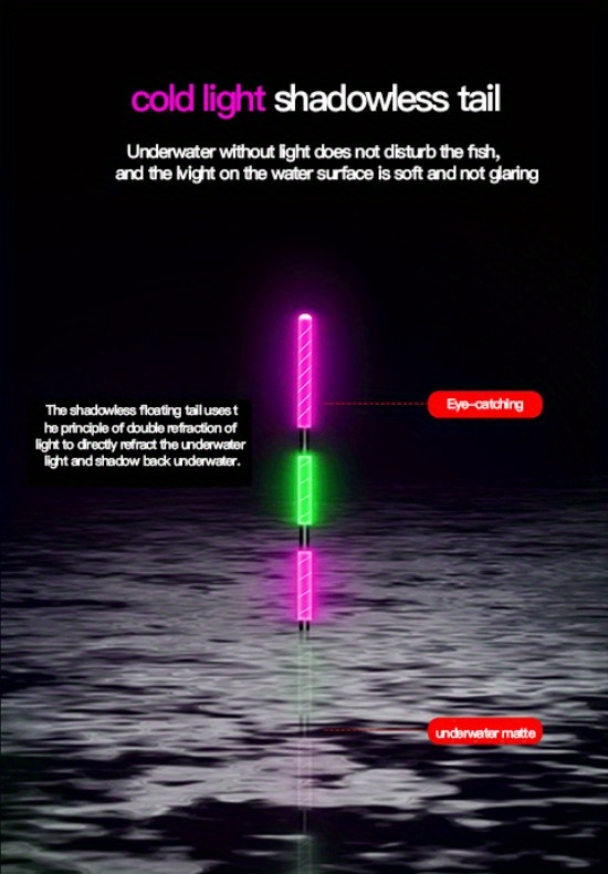 Color Changing Luminous Fishing Float Dual use Led Lights - Temu