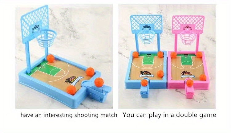 Dreamxue Mini Finger Basketball Shooting Game, Mini Handheld Desktop Table  Basketball Game Toy for Children Kids Development Educational for Reduce