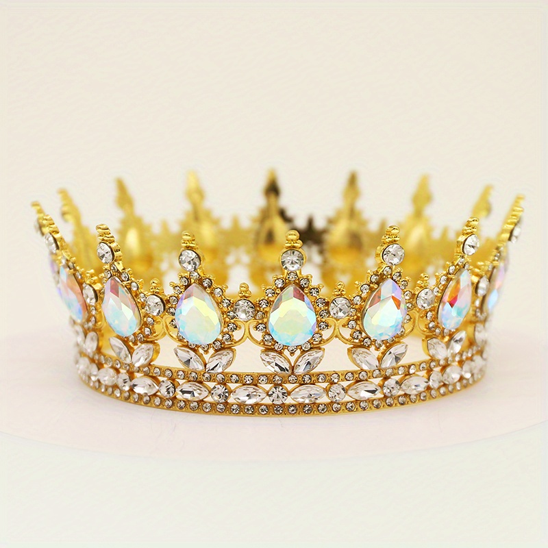 Birthday Crown With Colorful Fake Gems High-Res Stock Photo