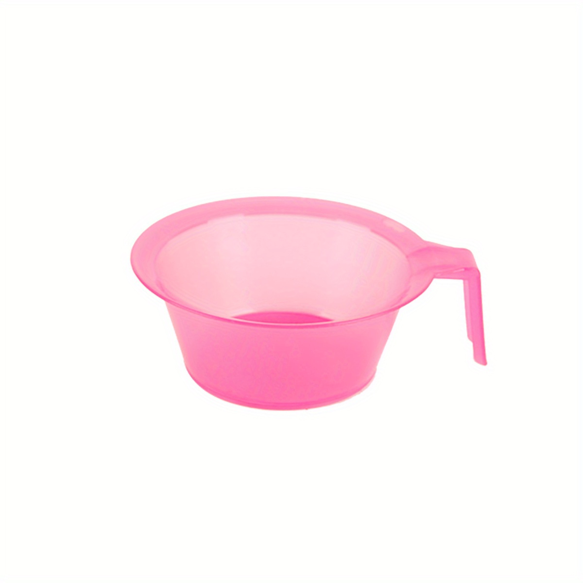 Beaupretty 2 Pieces Salon Color Bowls with Handle Hair Dye Mixing Bowl  Portable Tint Bowl Color Mixing Bowls for Hair Salon(Pink)