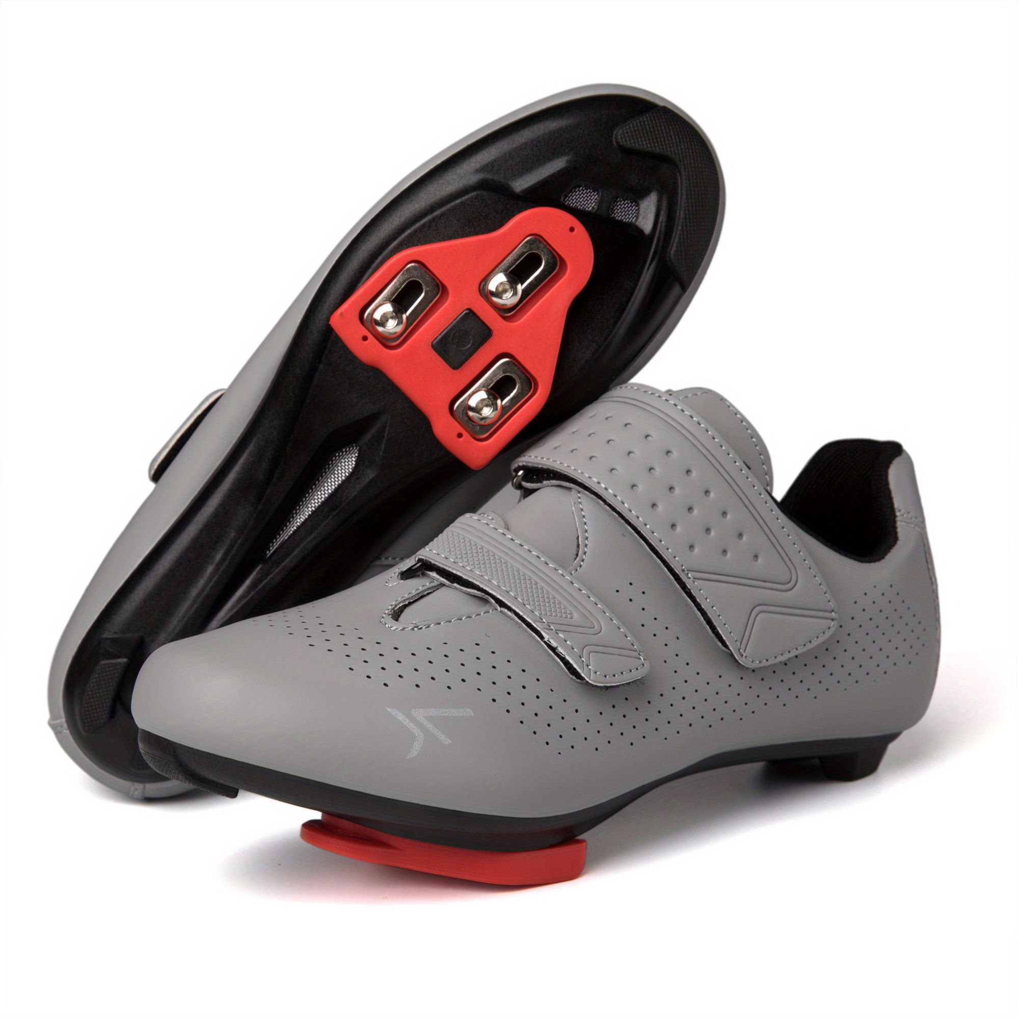 Men's Cycling Shoes With Preinstalled Delta Cleats Clip, Professional