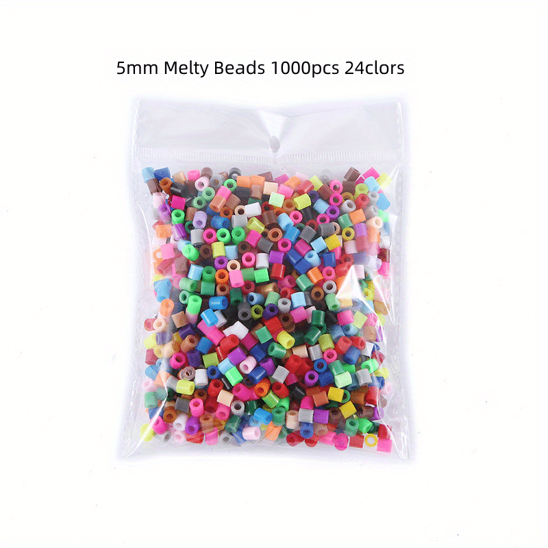 UJEAVETTE® 5Mm Colorful Hama Fuse Beads Set for Kids DIY Handmaking Toys 24  Colors 4300Pcs : : Toys & Games