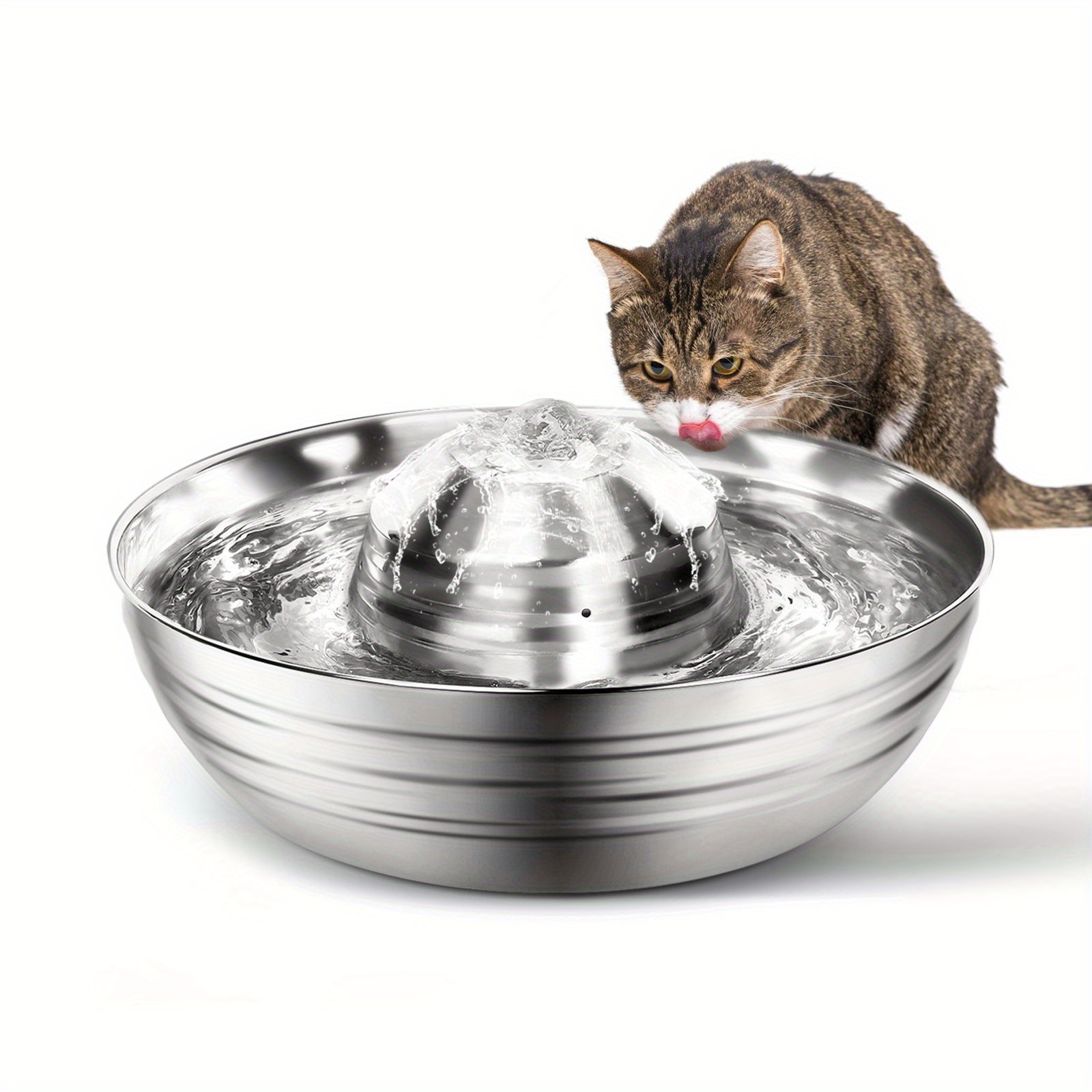 Stainless pet shop water fountain