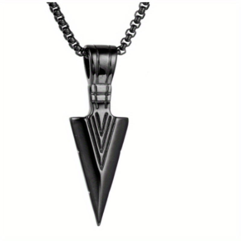 Hip Hop Necklace Men Shield Self Defense Pendant Pearl Chain