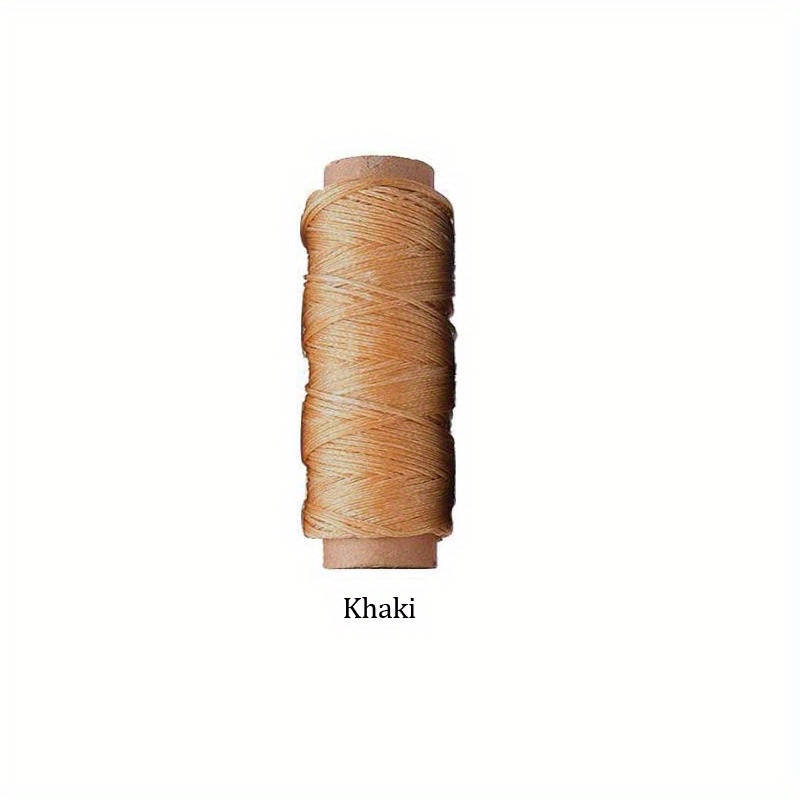 Waxed Thread Leather Sewing Thread For Hand Stitching - Temu