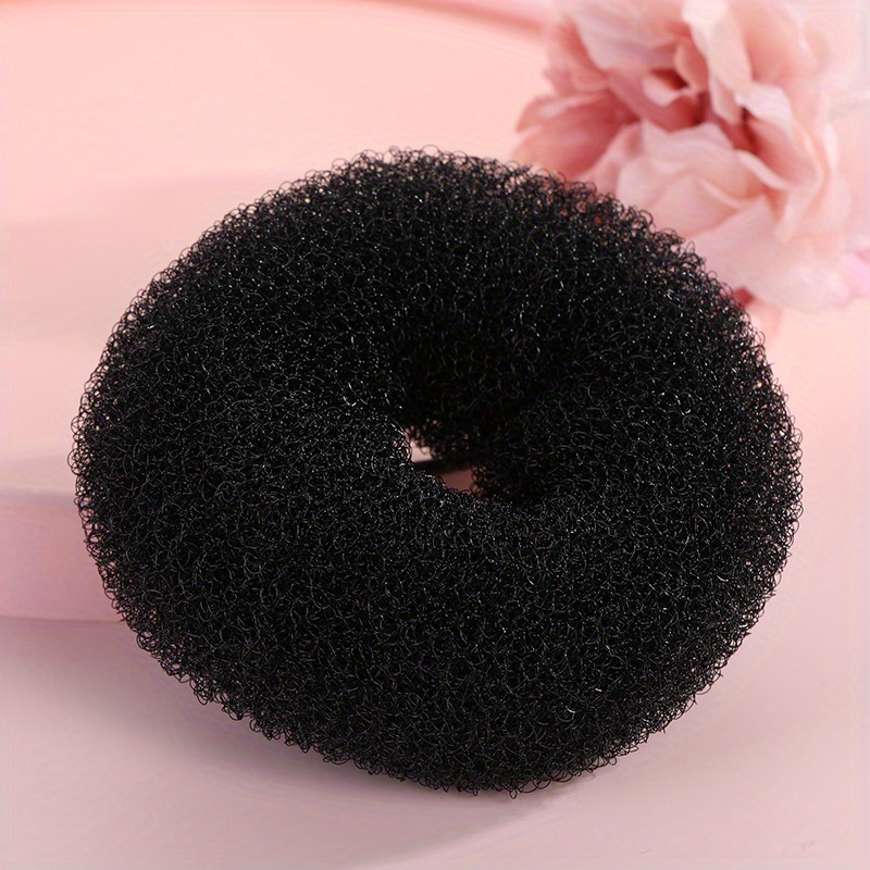 Bun Head Tie Donut Shape Hair Accessory for Short Thin Hair