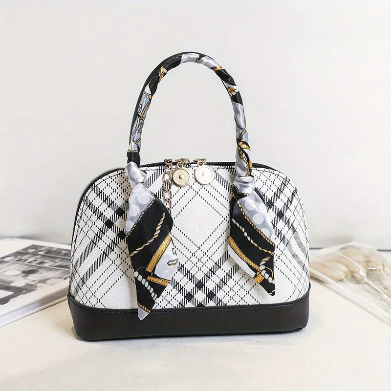 Random Print Zipper Shoulder Bag, Pu Leather Portable Crossbody Bag,  Detachable Strap Metal Chain Handbag - Temu Bahrain
