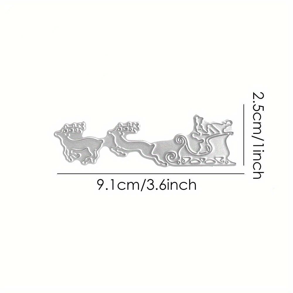 Sleigh Cutting Dies For Diy Scrapbooking Album Card Making Decoration Paper Craft Metal Die Cuts Knife Mold
