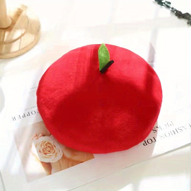Vintage Orange Fruit Beret Candy Lightweight Painter Hats For Women