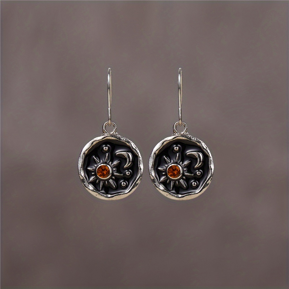 gothic   pattern fashion dangle earrings boho personality earrings party gift Product details 2