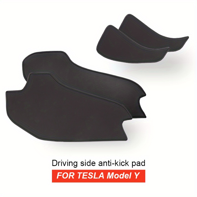 For Tesla Model Y Rear Door Built-In Sill Strip Rear Seats Anti-Kick
