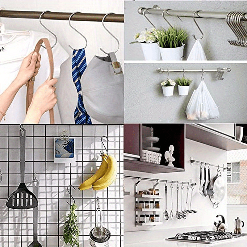 Stainless Steel Wall Mounted Hanger For Kitchen, Bathroom, And Cosmetics  Organize Clothes, Hats, Towels, Shoes, Coats, Closets, With Ease From  Tikopo, $15.03