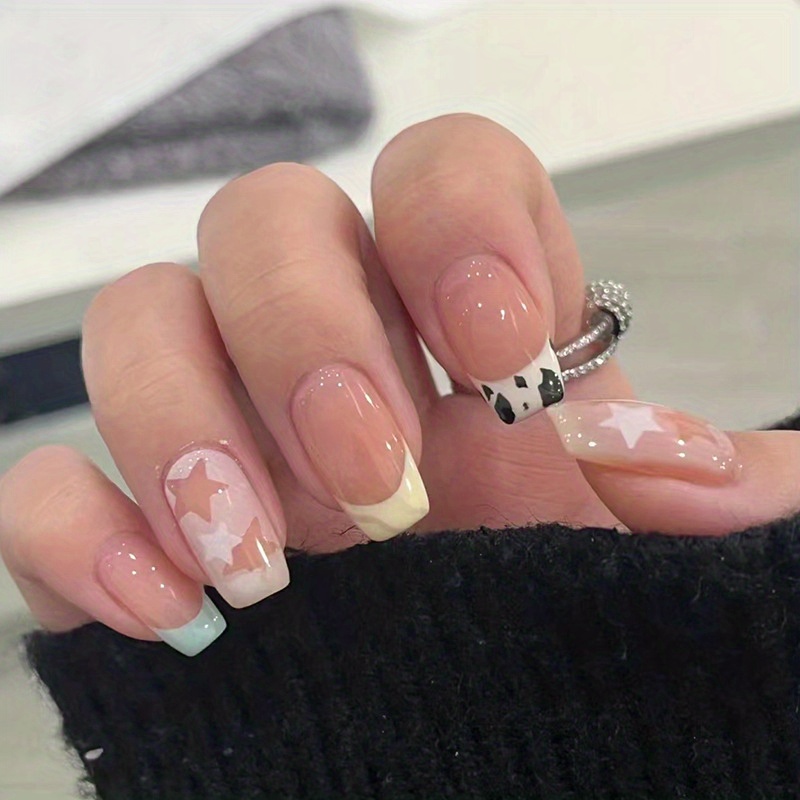 LV PRINT NAILS PRESS ON NAILS