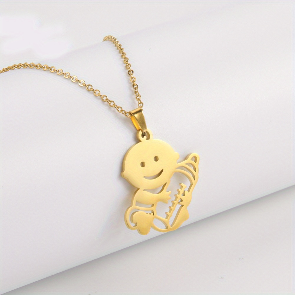 Gold pendant for hot sale newborn baby